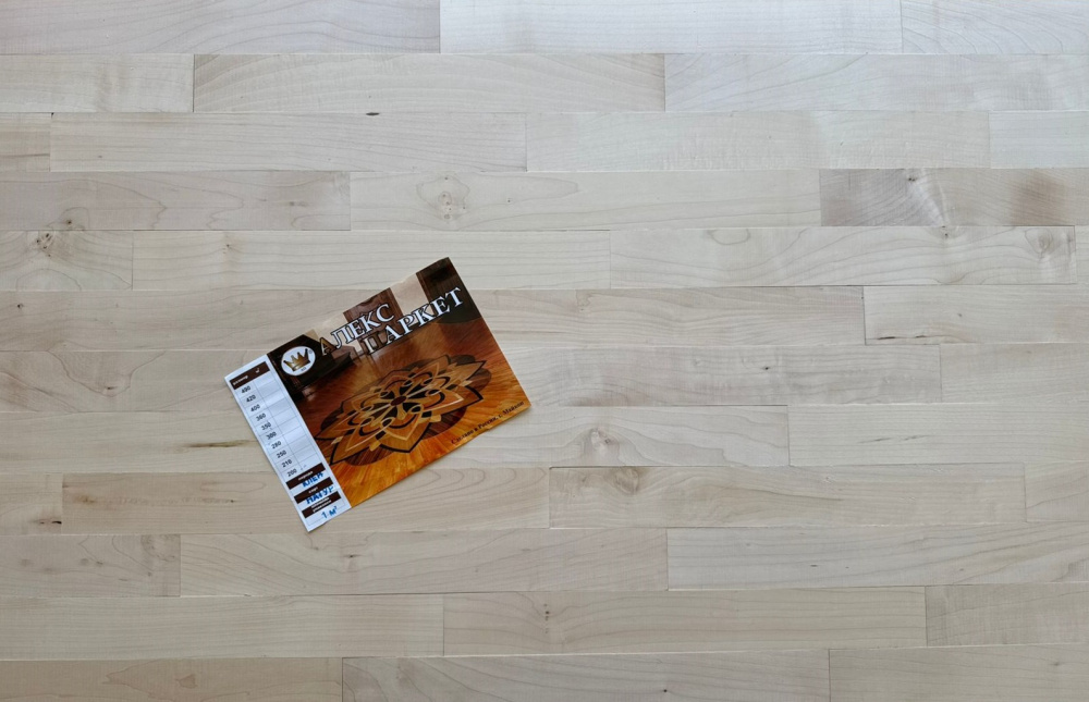 Штучный паркет Алекс Паркет Клен Натур 280х70х15мм